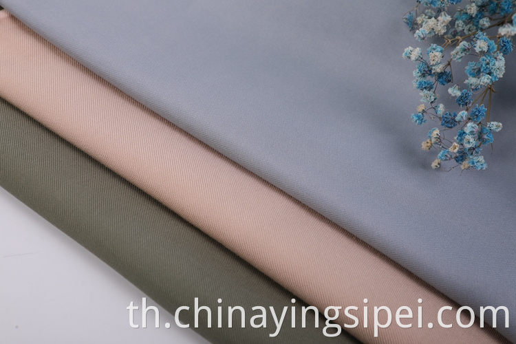 High quality woven twill polyester rayon fabric